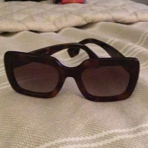 Brand new Burberry square sunglasses.